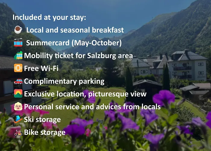 Fruehstueckspension Monika, B&B In Kaprun Including Summercard